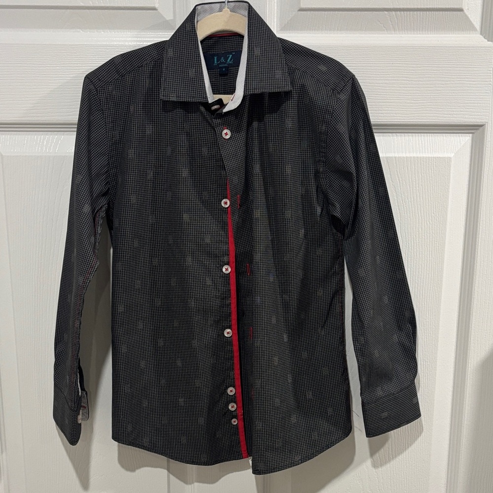 Stylish Black and Red Kids Polo Shirt